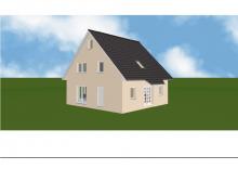 Front/Seitenansicht Landhaus 142