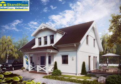 Schwedenhaus Holzhaus SkandiHaus 161